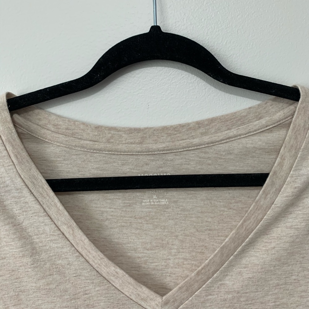 Cream V-Neck Top - Picture 4 of 5